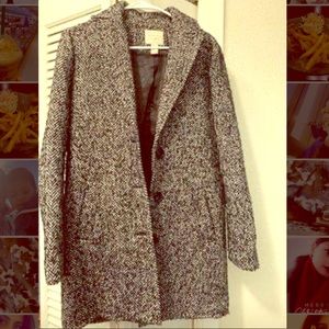 Women winter double breasted coat